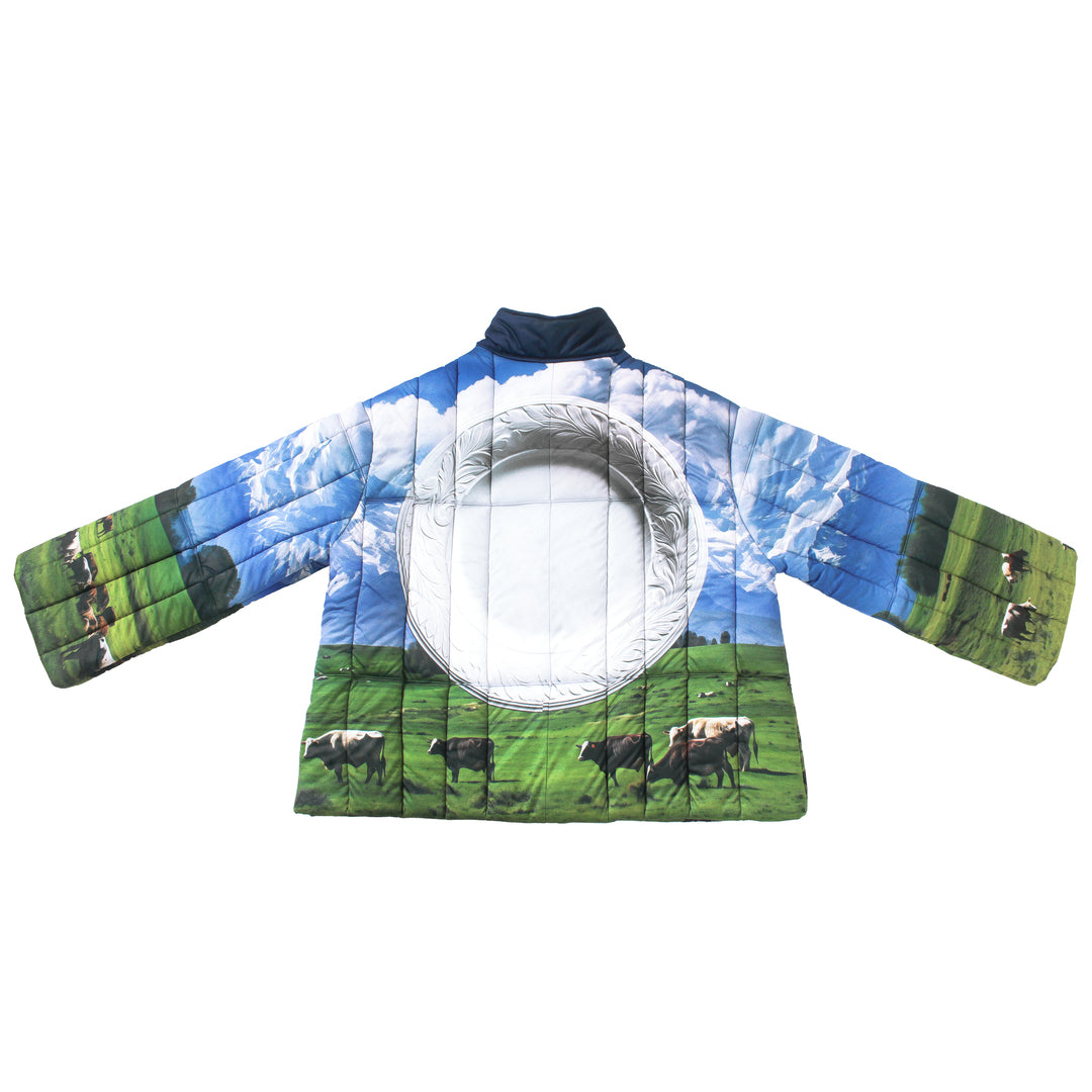 Print quilting set up(Jacket)