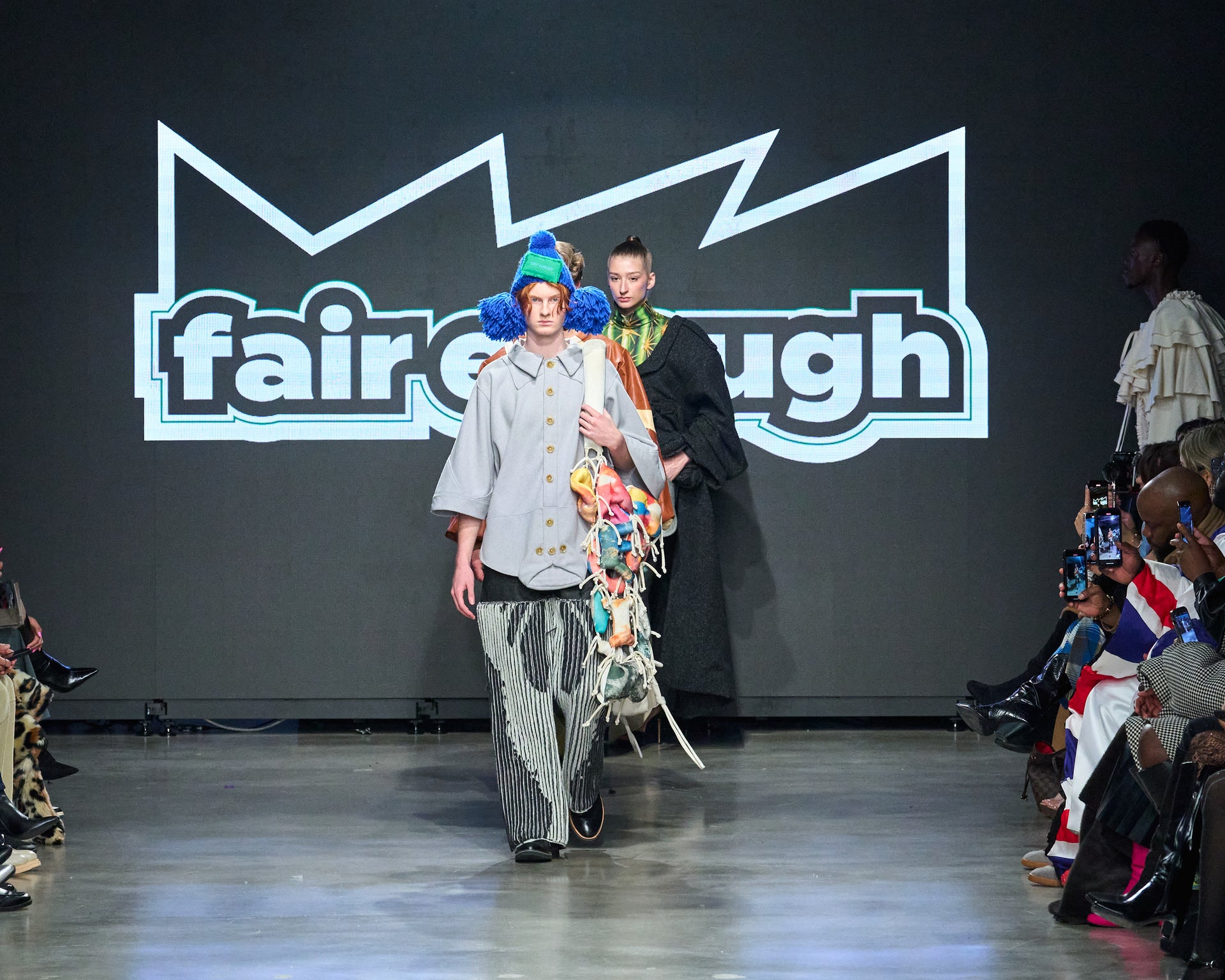 Load video: fair enough 2024 collection “so many creatures, so many minds” in NY